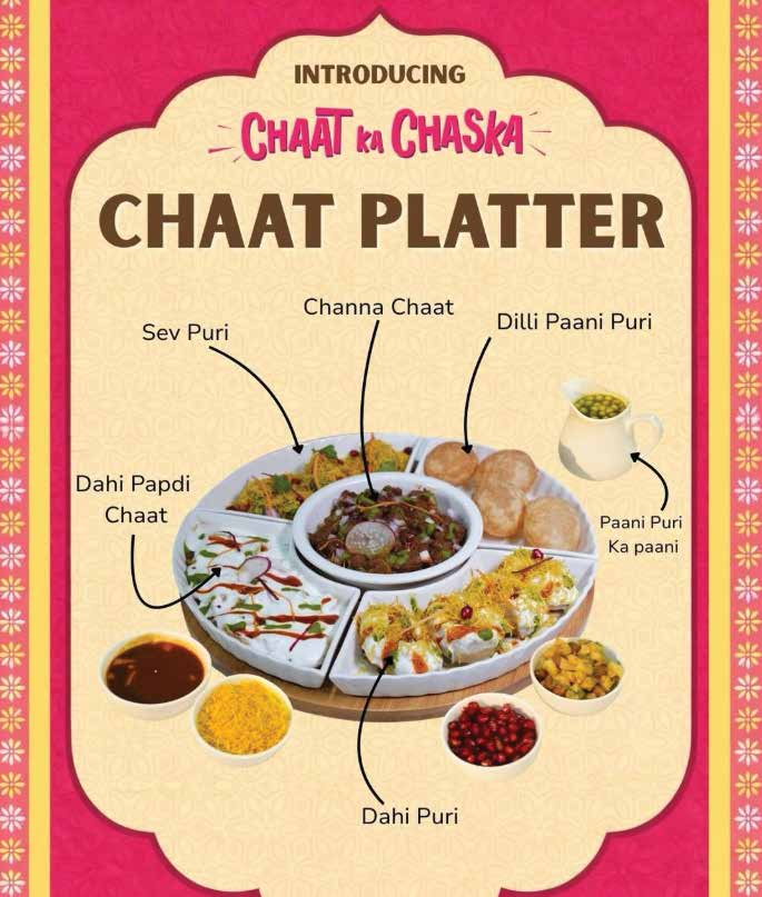 Chaat platter offer